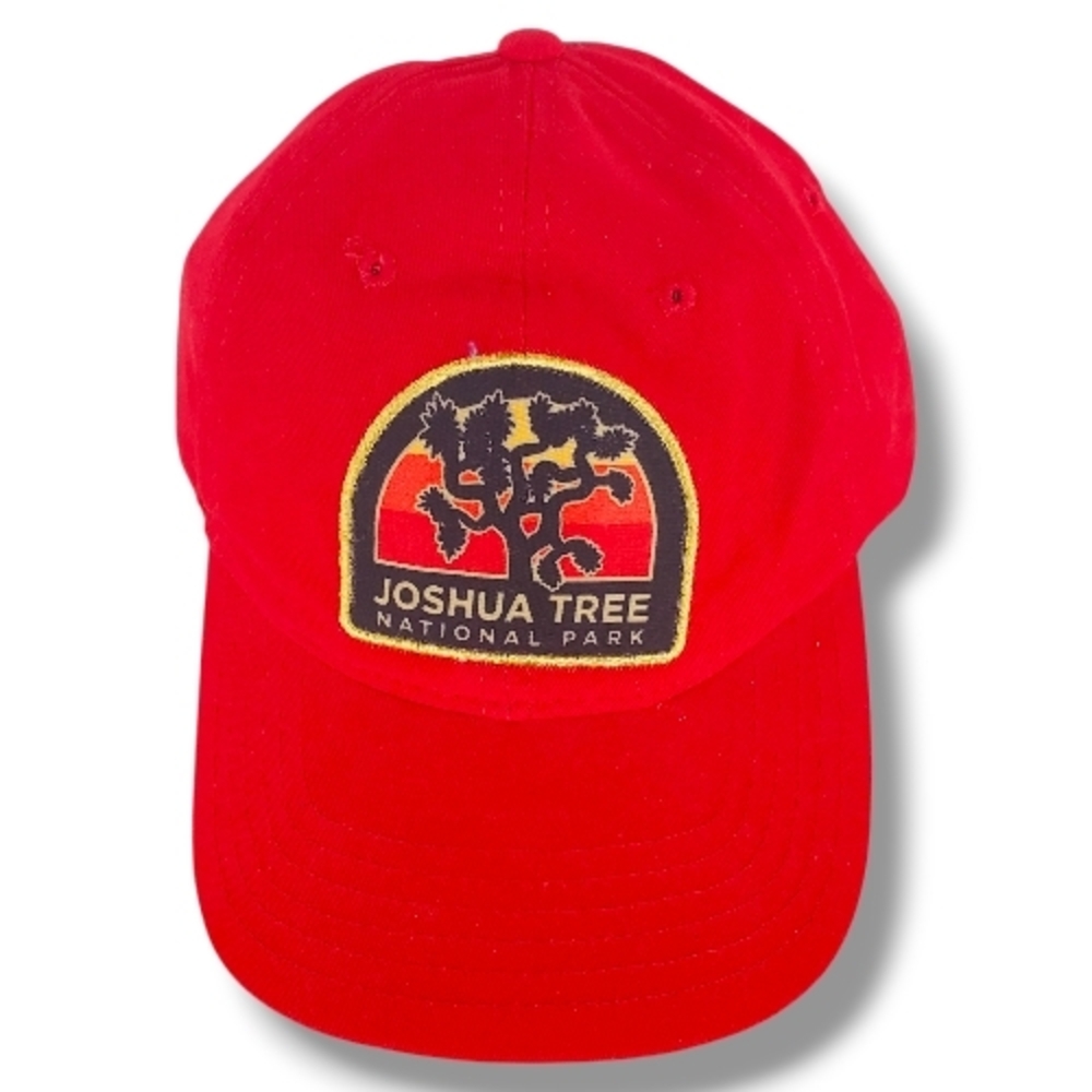 NEW Joshua Tree National Park Hat Cap Strap Back Red One Size Casual Dad